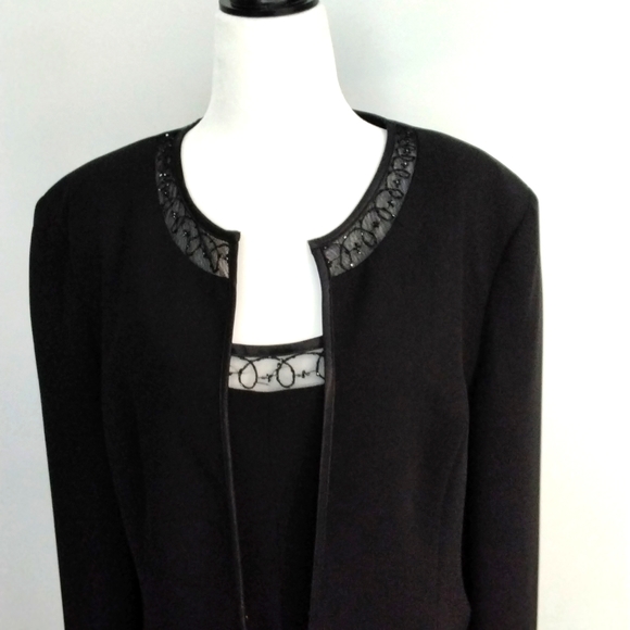 Vintage Evan-Picone Cocktail Dress with Matching Jacket - Picture 2 of 12